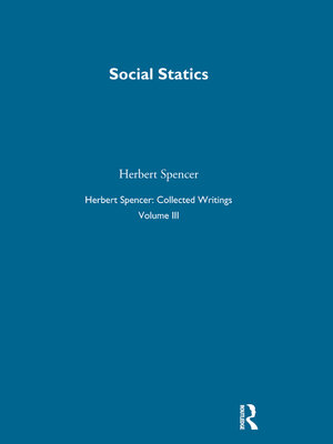 cover image of Herbert Spencer